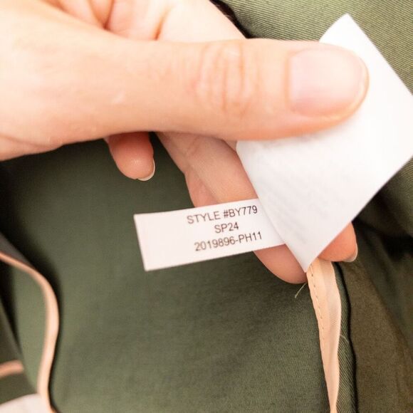 J. Crew Alfie Blazer in Chino Utility Green Size 10 Petite - Picture 7 of 11